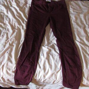Maroon Red Dress Pants